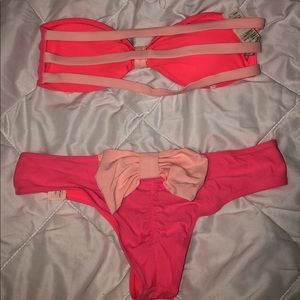 HOLLISTER bow detailed bikini